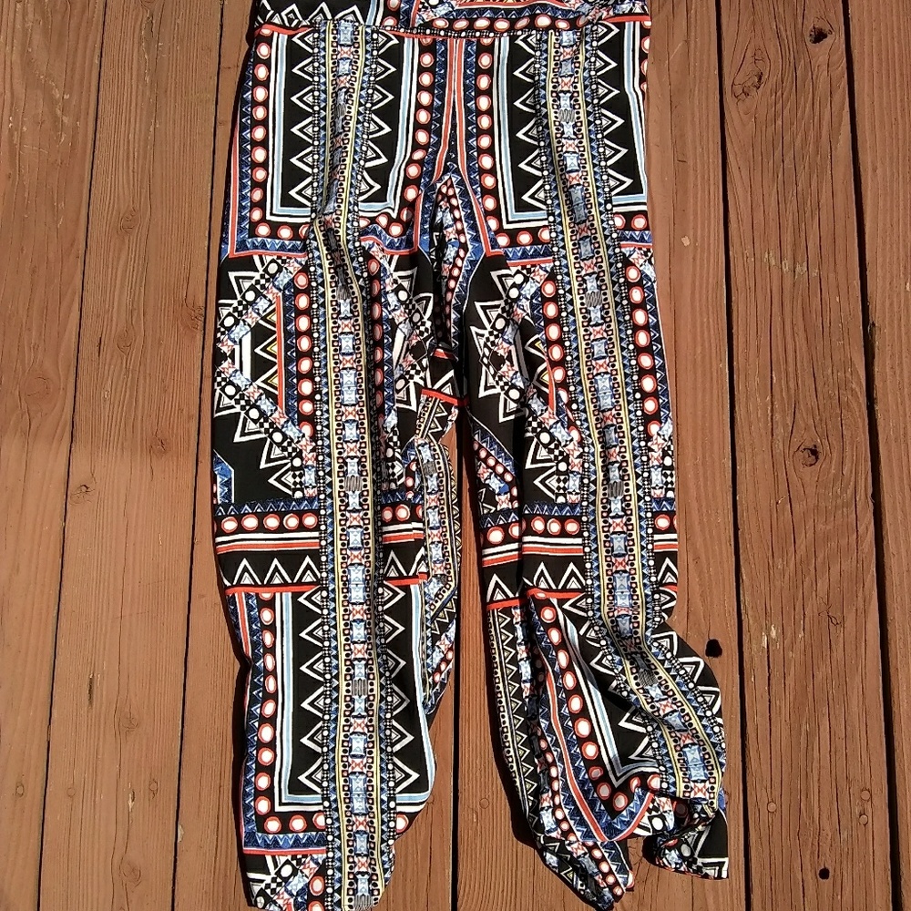 Mossimo palazzo pants size large stretchy